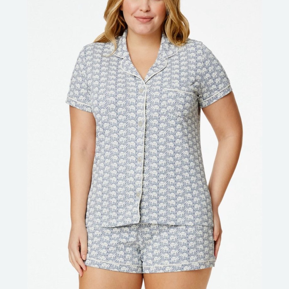 Roller Rabbit Hathi Elephant Pajama Set